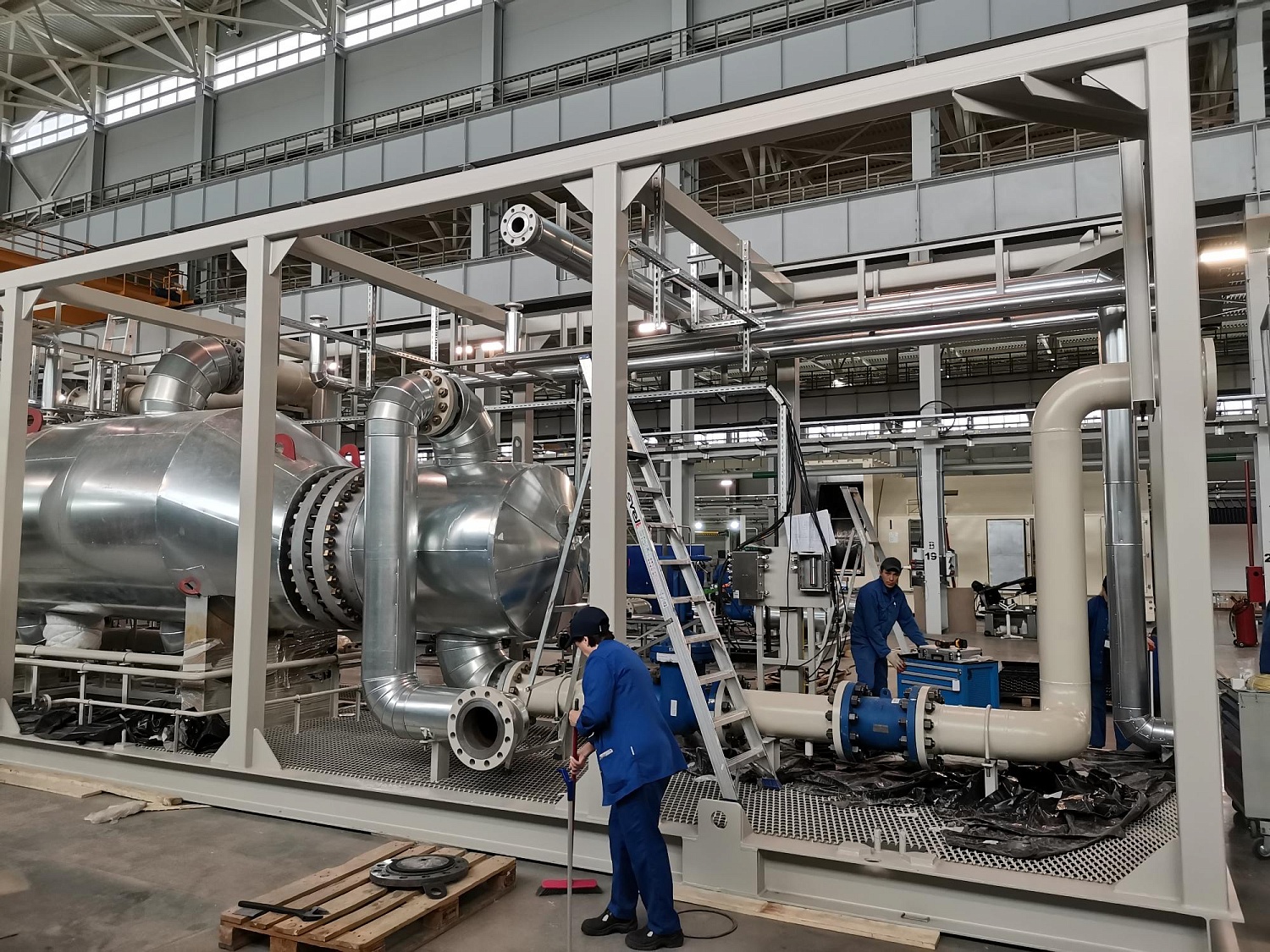 Завершено изготовление 6-ти Блоков установки низкотемпературной конденсации газа для ООО «Газсерф»