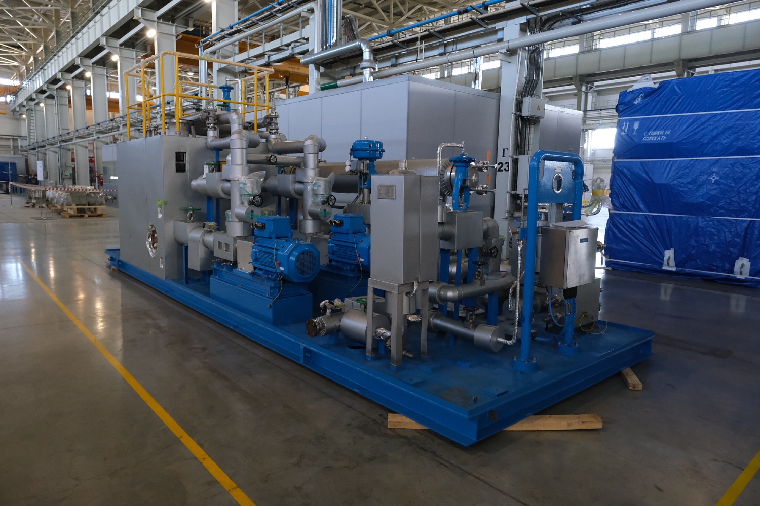 Manufacturing of Two Compressor Units for KNGK-INPZ LLC сontinues with the Subsequent Delivery to Ilsky Oil Refinery