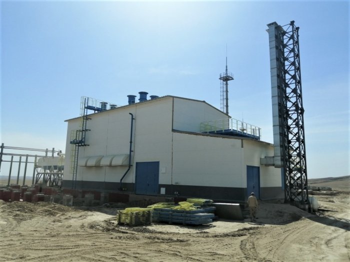 Specialists of INGC Service Department Have Proceeded with Erection Supervision Work at Yuzhnaya Tandyrcha, Uzbekistan