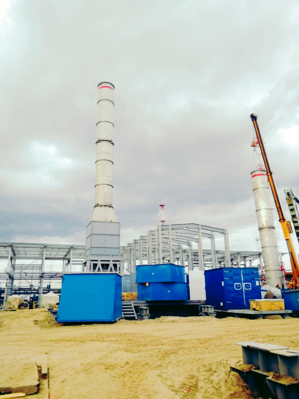 Компания «ИНГК» приступила к комплексу строительно-монтажных работ 6-ти комплектов ГПА-16 «Иртыш» для ДКС № 2 Южно-Русского НГКМ (3-я очередь)