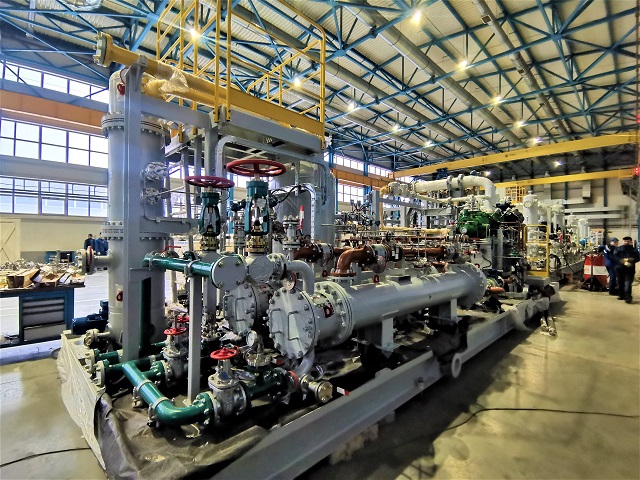 На заводе ИНГК в г. Пермь начались испытания маслосистемы Винтовой компрессорной установки (ВКУ-004)