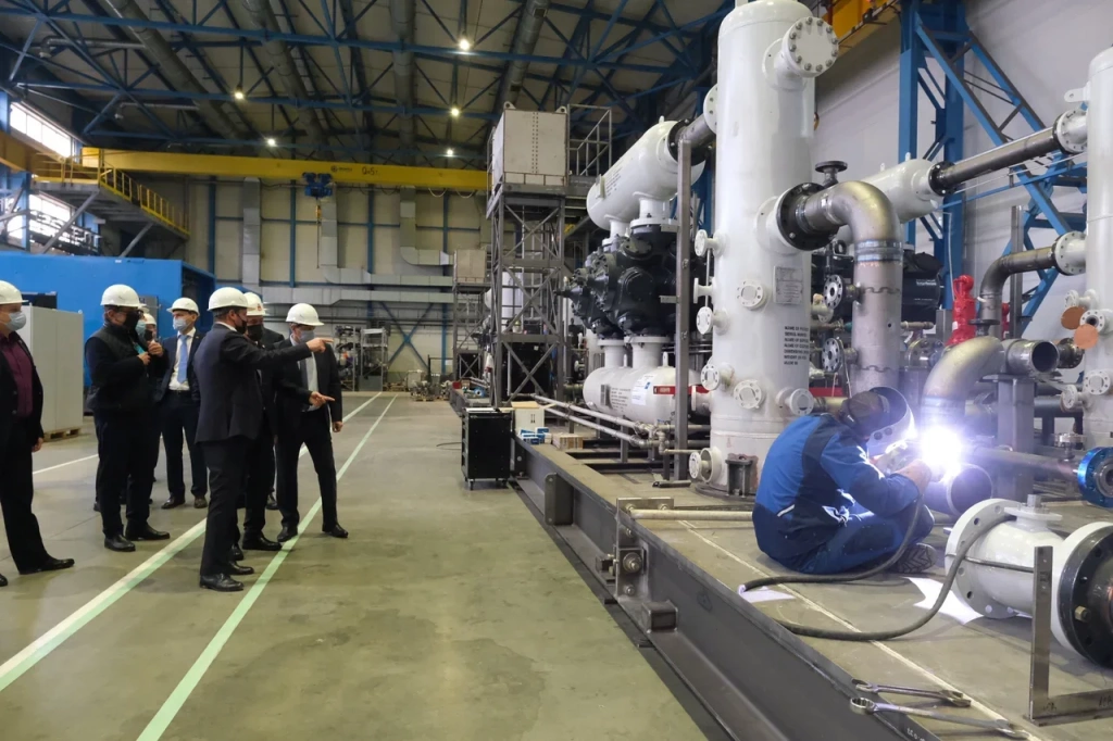 Губернатор Пермского края Дмитрий Махонин посетил производственную площадку ИНГК в г.Пермь.