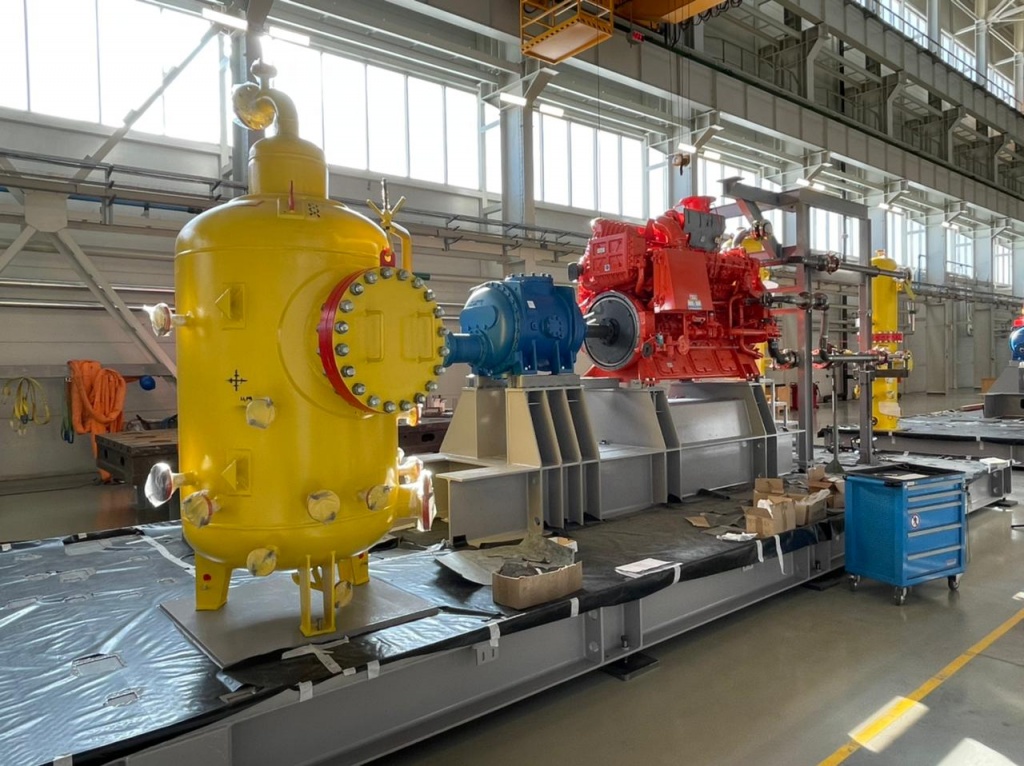 На заводе ИНГК завершается изготовление компрессорных установок для  АО «Оренбургнефть»