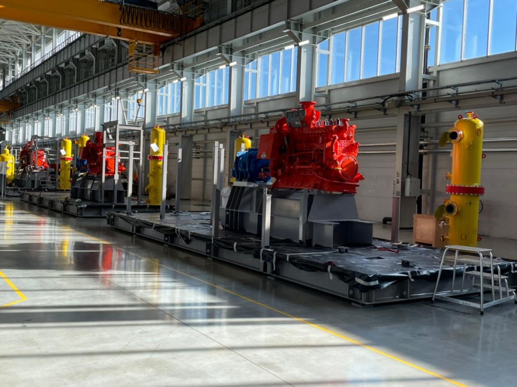 На заводе ИНГК завершается изготовление компрессорных установок для  АО «Оренбургнефть»
