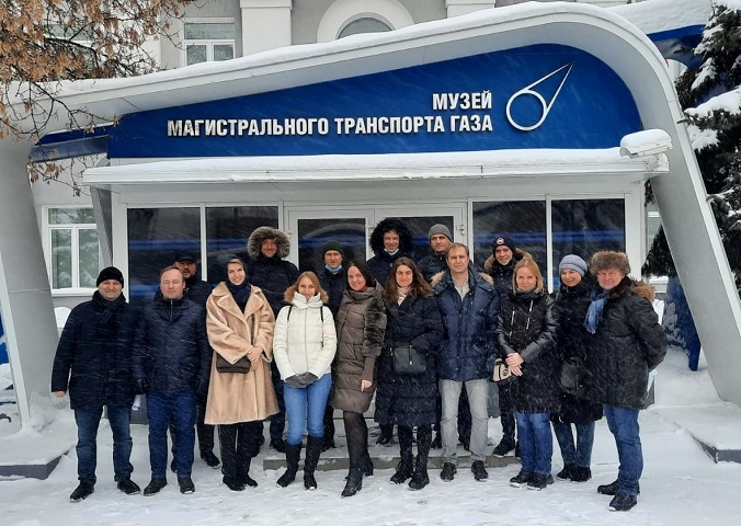 Коллектив московского офиса ИНГК посетил Музей магистрального транспорта газа ООО «Газпром трансгаз Москва»