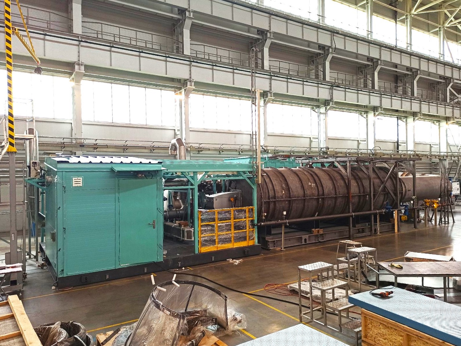 Завершено изготовление Установки очистки вредных выбросов (УОВВ-50000)