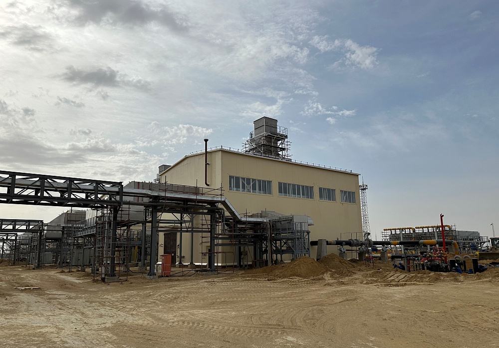 GPU-16 «Irtysh». Bozoy booster compressor station, Kazakhstan (Solar Turbines)