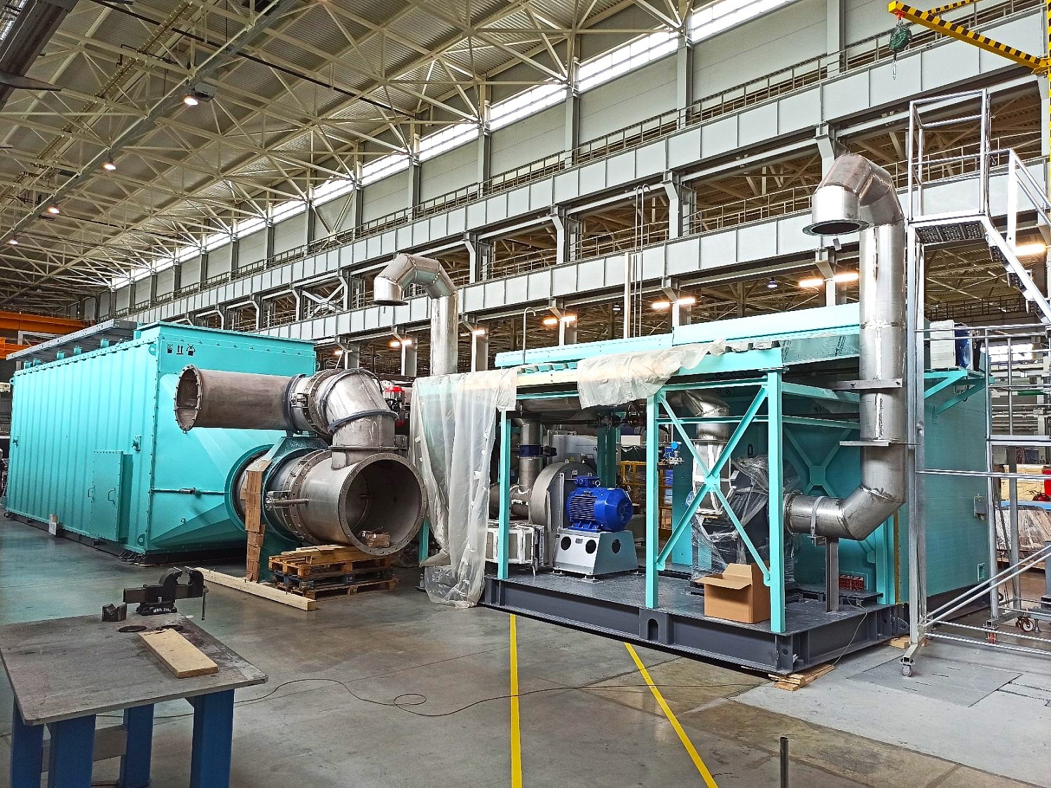 Завершено изготовление Установки очистки вредных выбросов (УОВВ-50000)