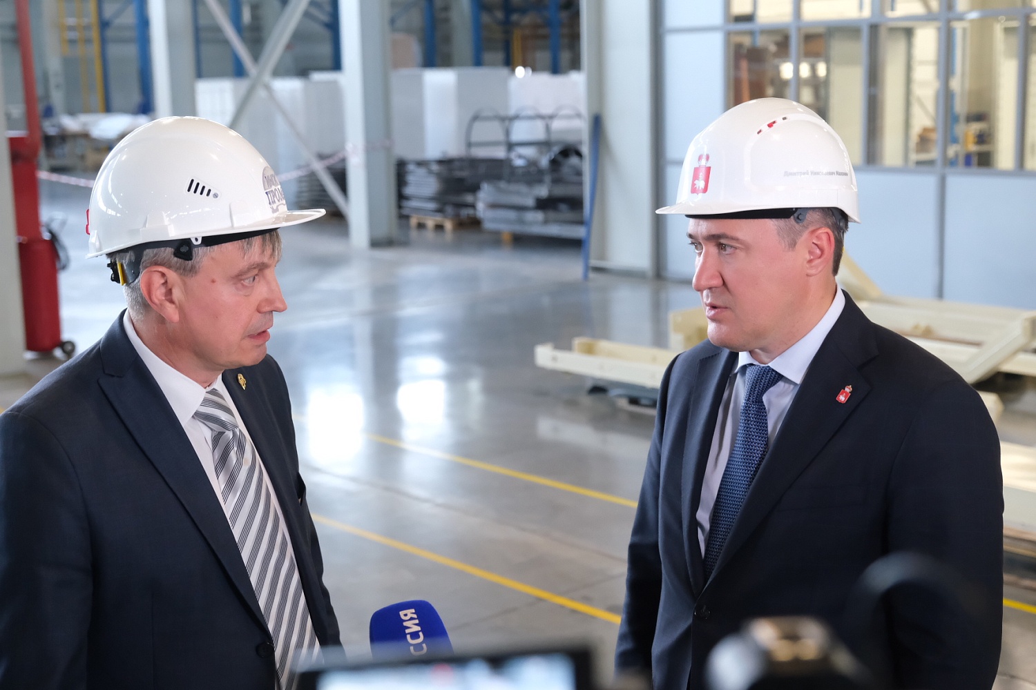 During his Working visit, the Governor of Perm Krai, Dmitry Makhonin, Has Visited a New Production Shop of INGC Company in Perm