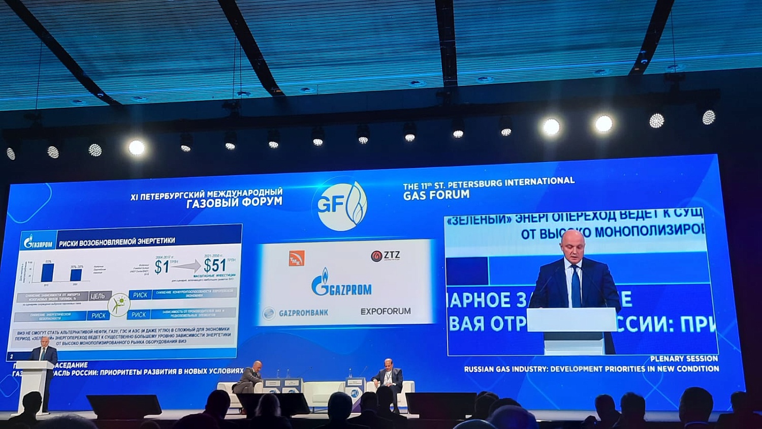 Руководство компании ИНГК приняло участие в пленарном заседании ПАО «Газпром» 